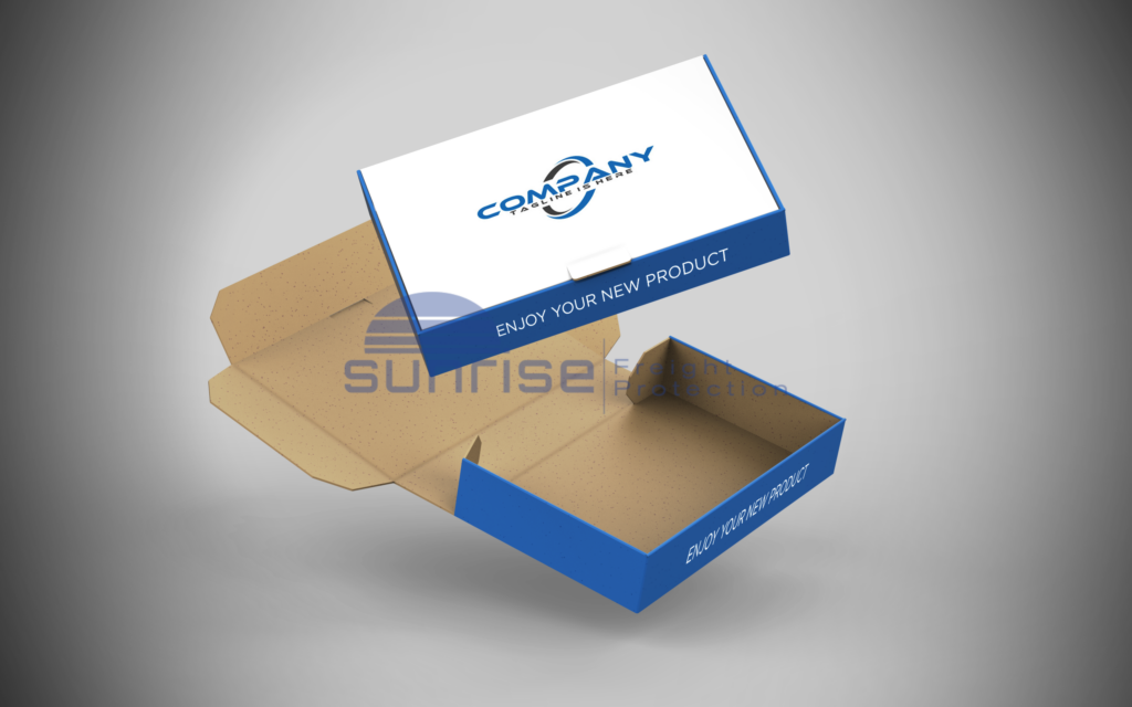 Branded corrugated boxes