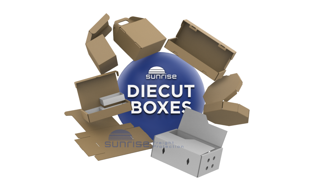 corrugated die cut boxes